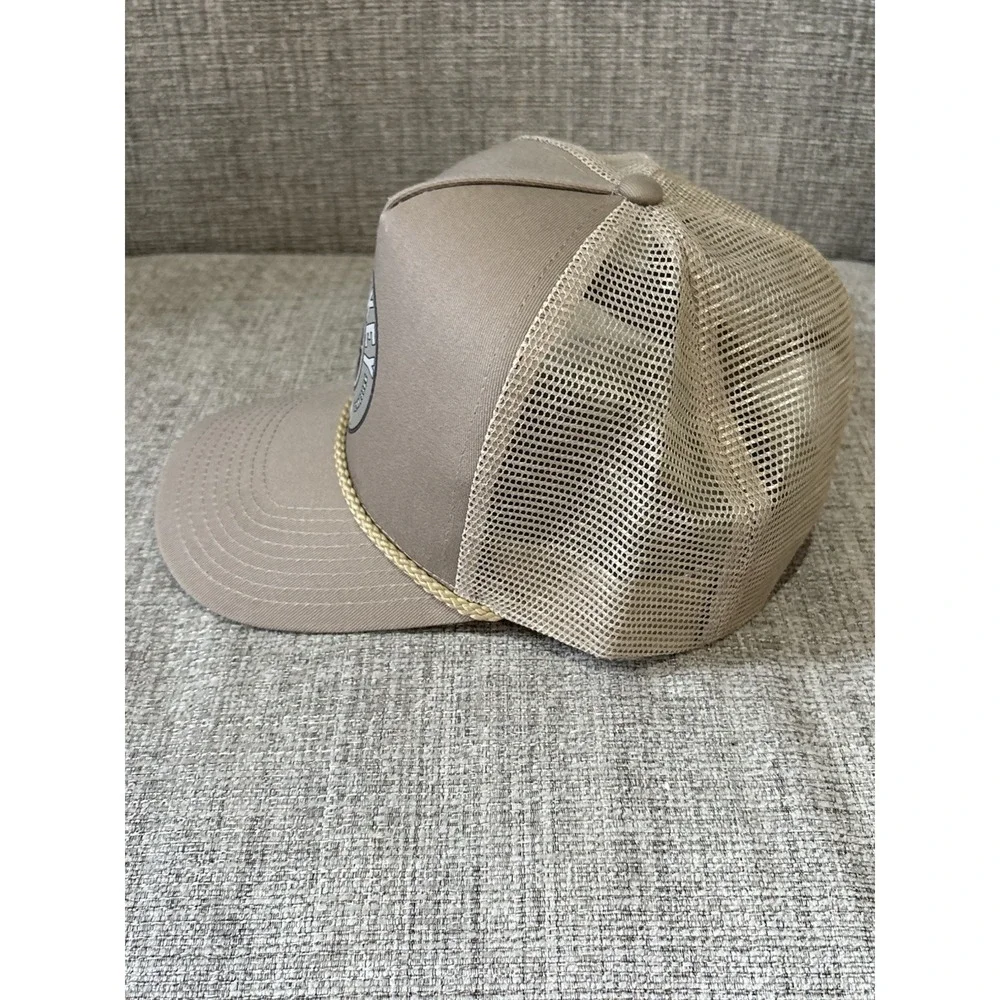 Whiskey Jam Hat Nashville TN Brown Mesh‎ SnapBack Rope